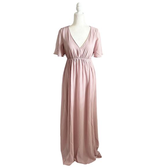 Show Me Your Mumu Emily Maxi Dress XXS Pink NWT - Picture 2 of 8